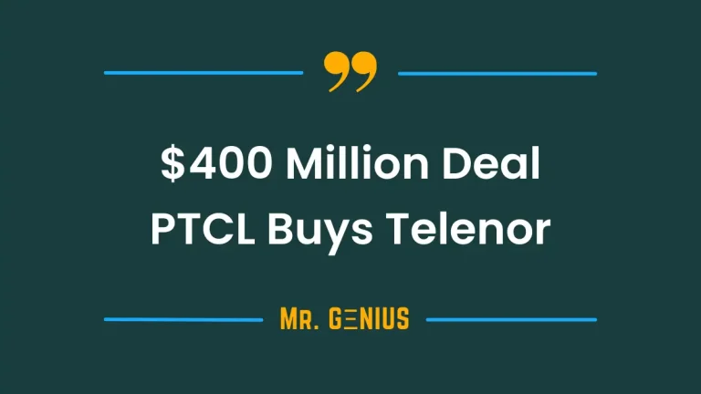 PTCL acquires Telenor Pakistan for $400 million, impacting Pakistani telecom users - my Telenor Answer Today