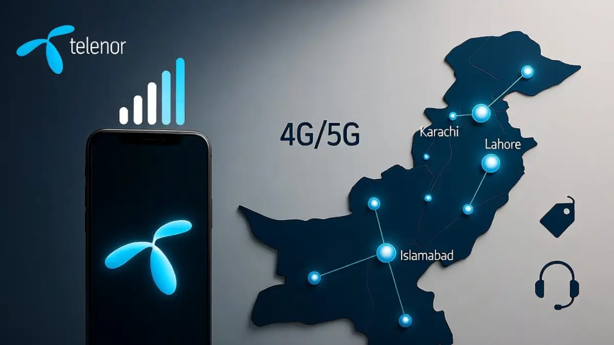 Feature image for 'Top 5 Reasons to Choose Telenor,' highlighting benefits by My Telenor Answer Today